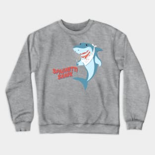 Spaghetti Shark Crewneck Sweatshirt